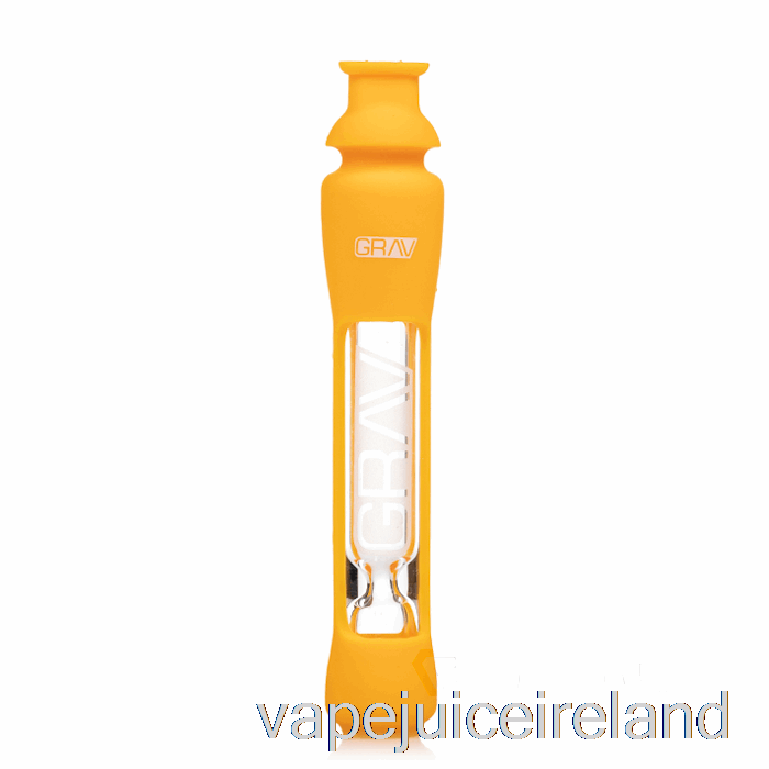 Vape Juice GRAV 12mm Taster with Silicone Skin Mustard Yellow